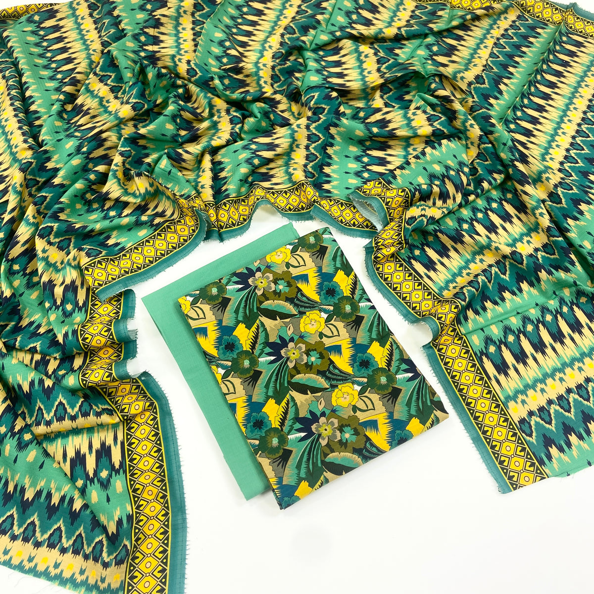Gul Ahmed Digital Printed Fancy Linen 3PC