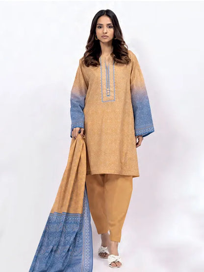 Khaadi Digital Printed Lawn 3PC