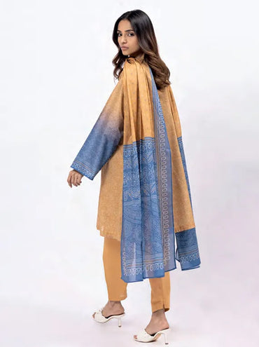 Khaadi Digital Printed Lawn 3PC