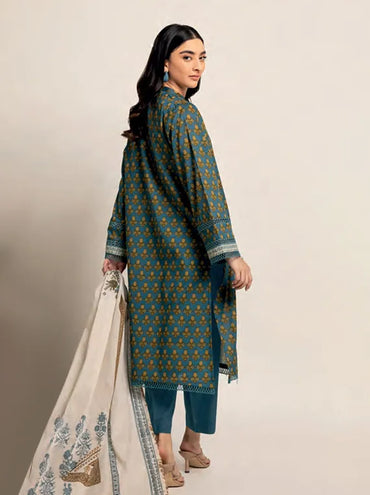 Khaadi Digital Printed Lawn 3PC
