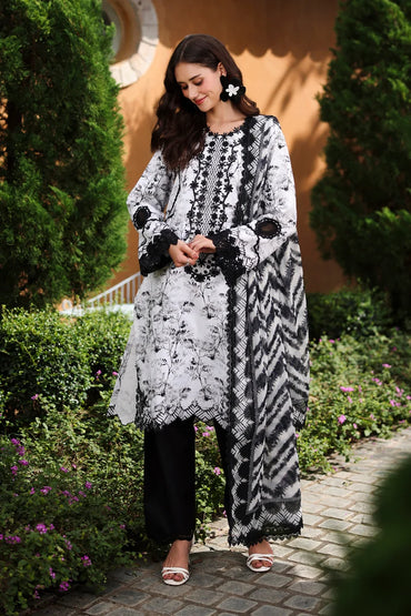 LifeStyle By Rang Rasiya Luxury Printed & Emb Lawn 3PC
