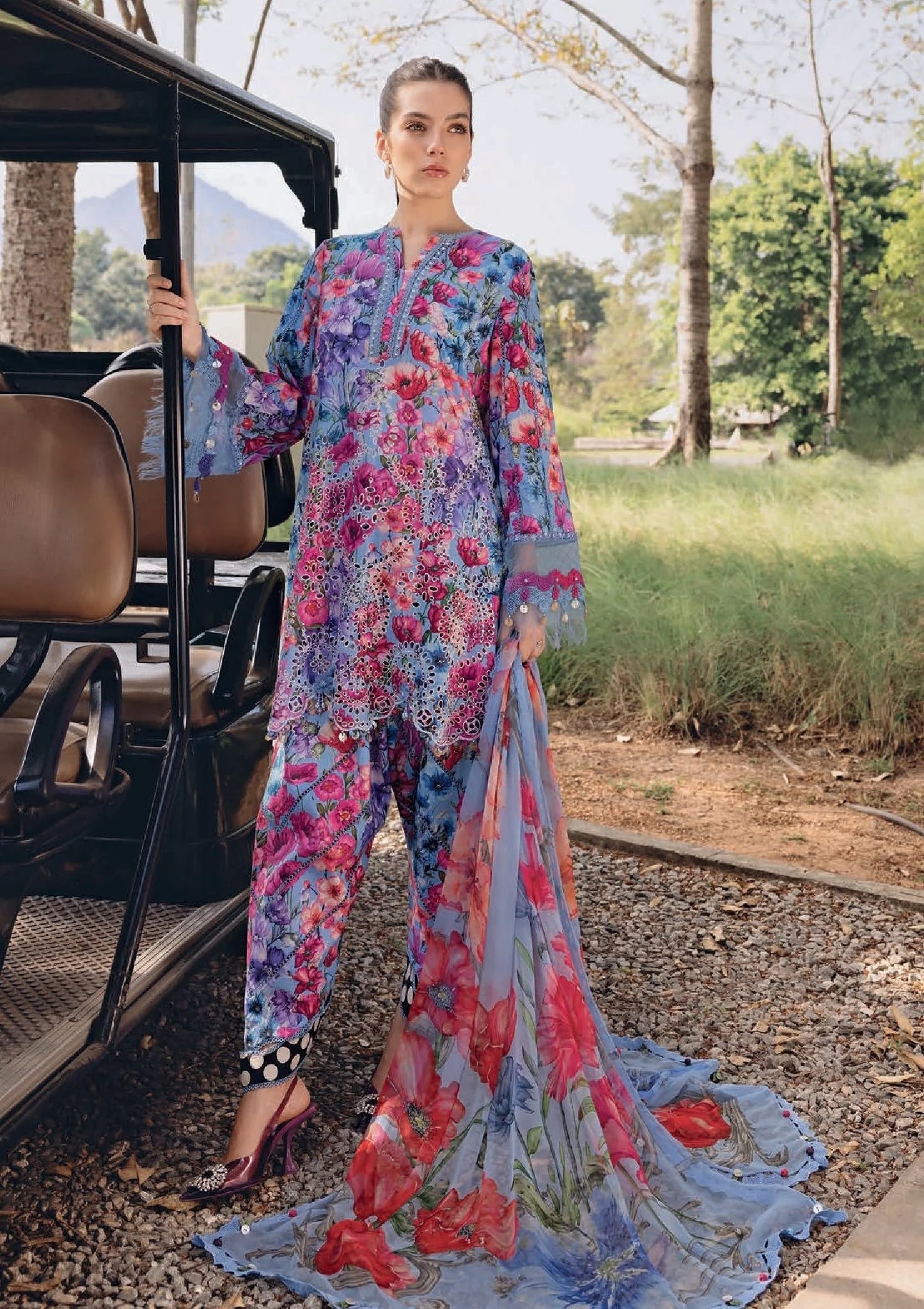 Elaheh By Maria B Digital Printed Lawn 3PC