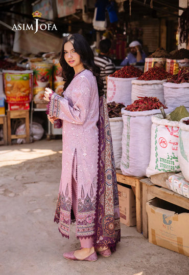 Asim Jofa Digital Printed Khaddar 3PC