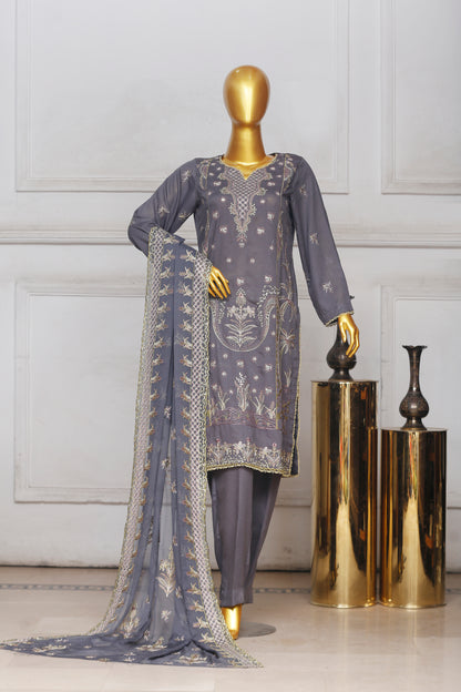 Bareeze Heavy Embroidered Karandi 3-PC
