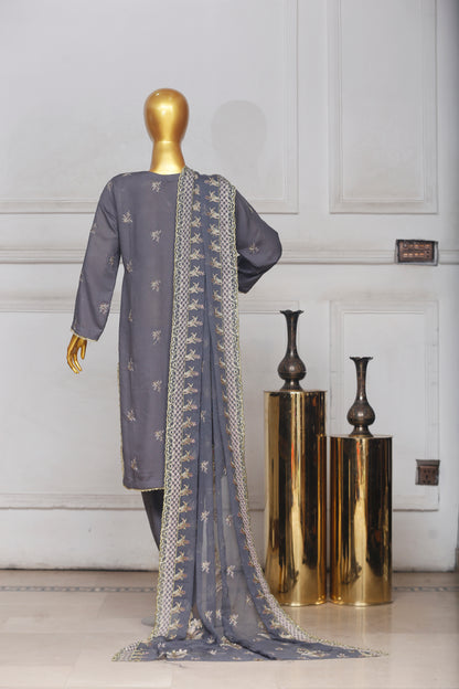 Bareeze Heavy Embroidered Karandi 3-PC