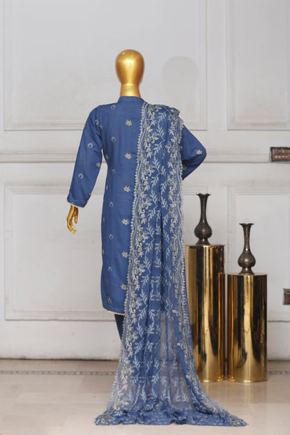 Bareeze Heavy Embroidered Karandi 3-PC