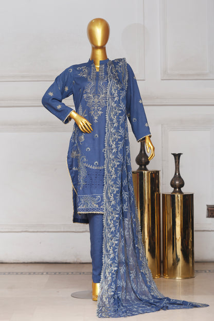 Bareeze Heavy Embroidered Karandi 3-PC