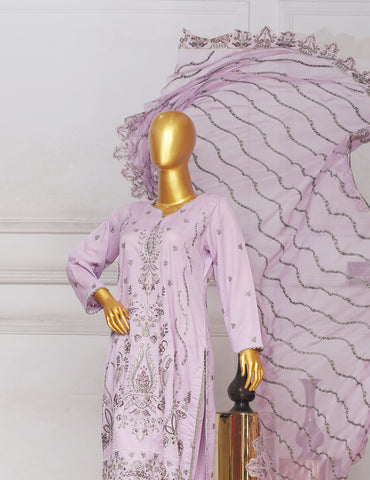 Bareeze Heavy Embroidered Karandi 3-PC