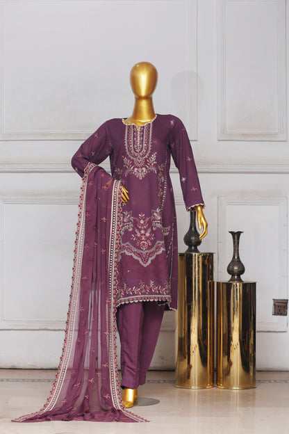 Bareeze Heavy Embroidered Karandi 3-PC