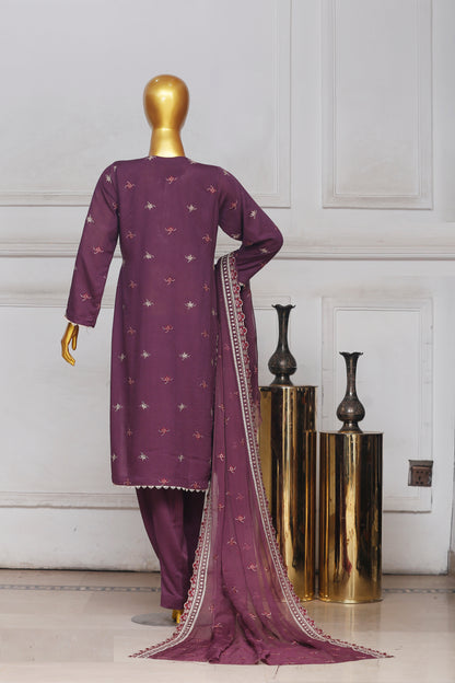 Bareeze Heavy Embroidered Karandi 3-PC