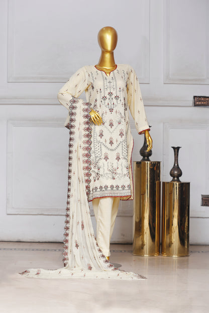 Bareeze Heavy Embroidered Karandi 3-PC