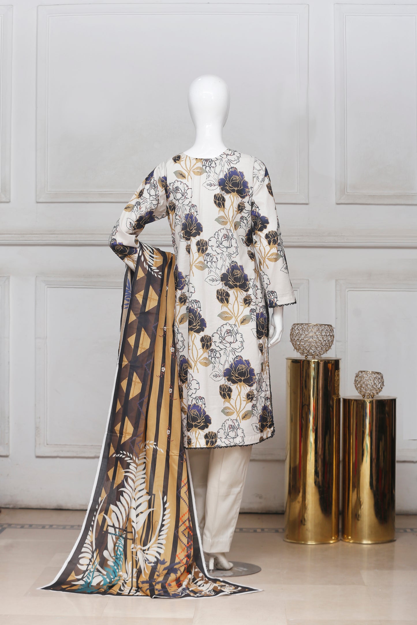 Feroza By Anaya Noor Printed Lawn 3-PC