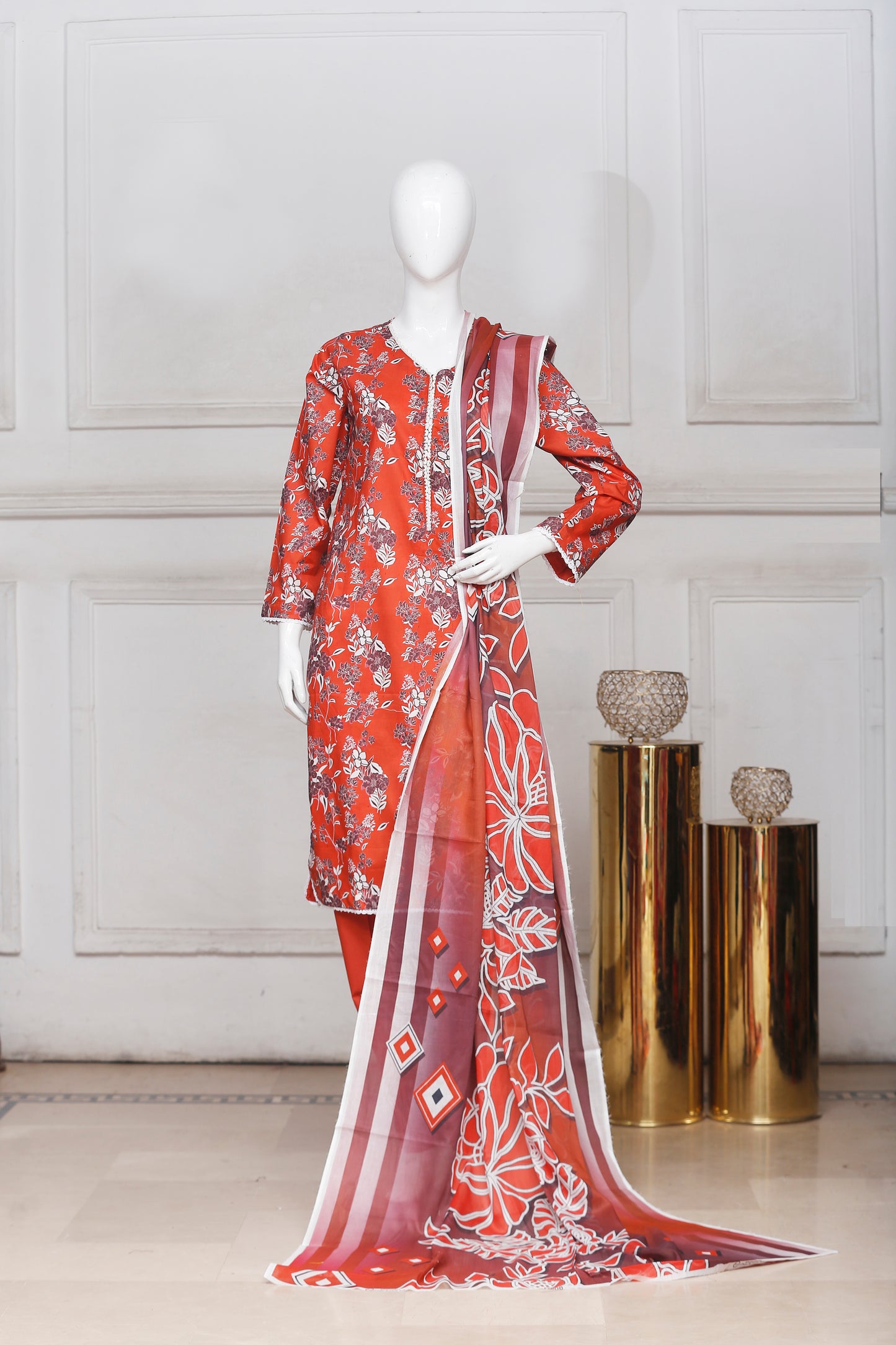 Feroza By Anaya Noor Printed Lawn 3-PC
