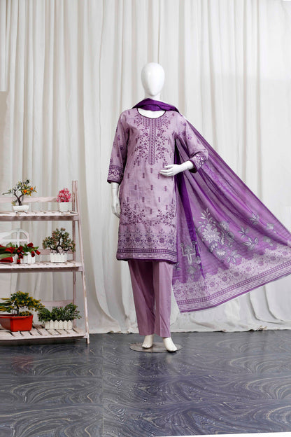 Meeraki By Anaya Noor Heavy Embroidered 3-PC