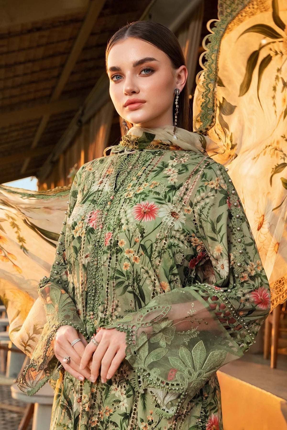 M.Prints Digital Printed Lawn 3PC