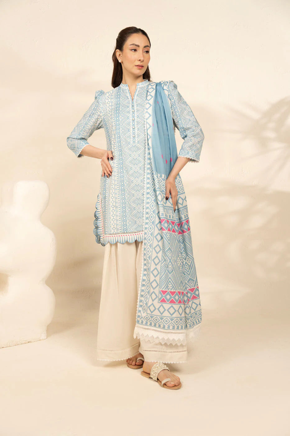 Fall By Alkaram Digital Printed Lawn 3PC