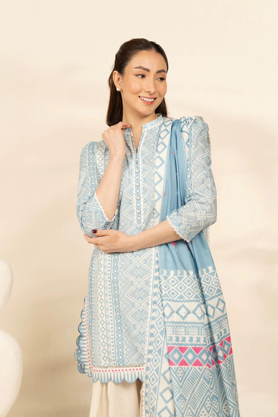 Fall By Alkaram Digital Printed Lawn 3PC