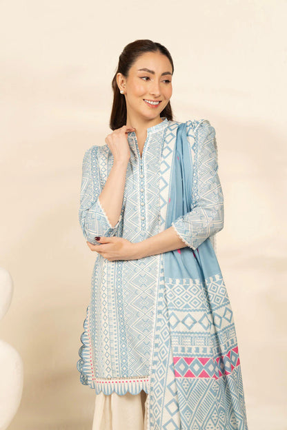 Fall By Alkaram Digital Printed Lawn 3PC