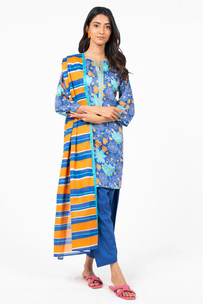 Alkaram Digital Printed Khaddar 3PC