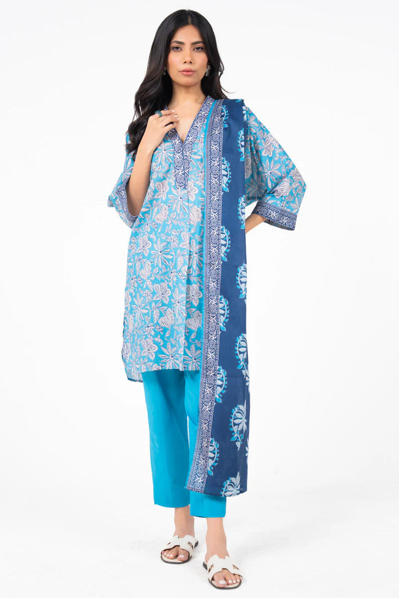 Alkaram Digital Printed Khaddar 3PC