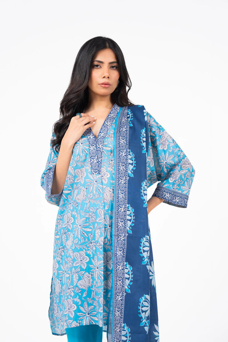 Alkaram Digital Printed Khaddar 3PC