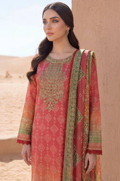 Chunri By Motifz Emb Lawn 3PC