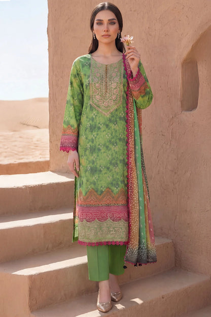 Chunri By Motifz Emb Lawn 3PC