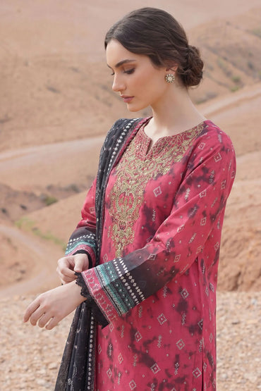 Chunri By Motifz Emb Lawn 3PC