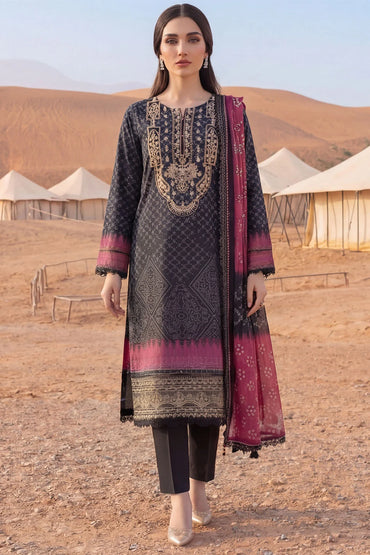 Chunri By Motifz Emb Lawn 3PC