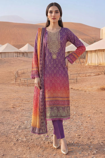 Chunri By Motifz Emb Lawn 3PC