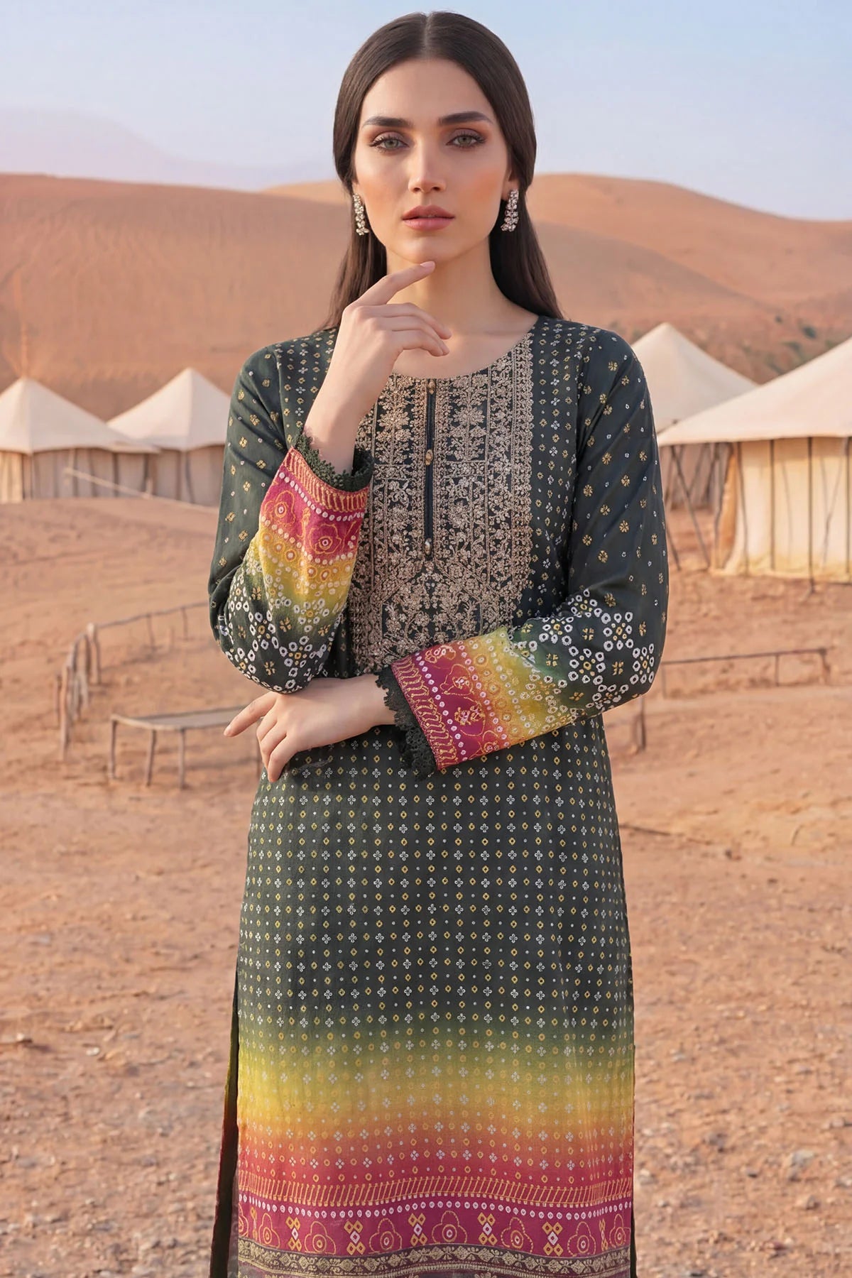 Chunri By Motifz Emb Lawn 3PC