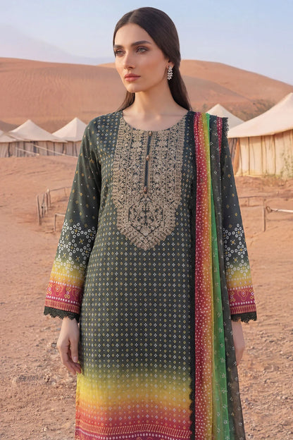 Chunri By Motifz Emb Lawn 3PC