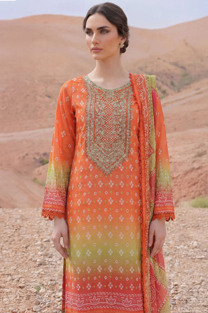 Chunri By Motifz Emb Lawn 3PC