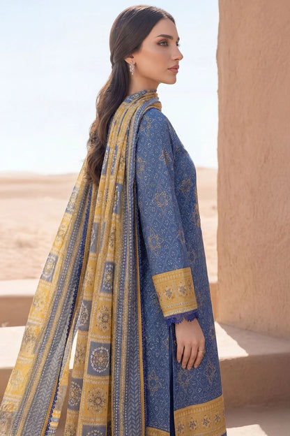 Chunri By Motifz Emb Lawn 3PC