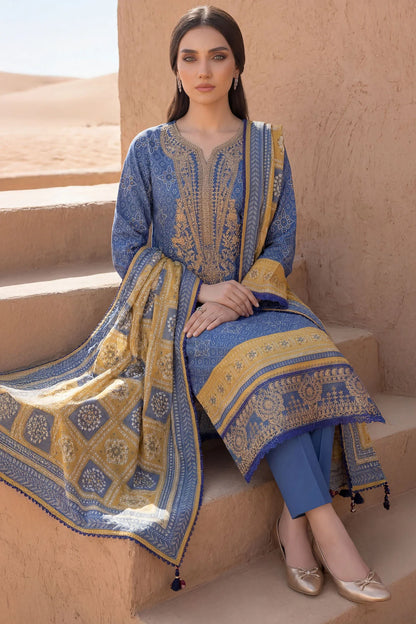 Chunri By Motifz Emb Lawn 3PC