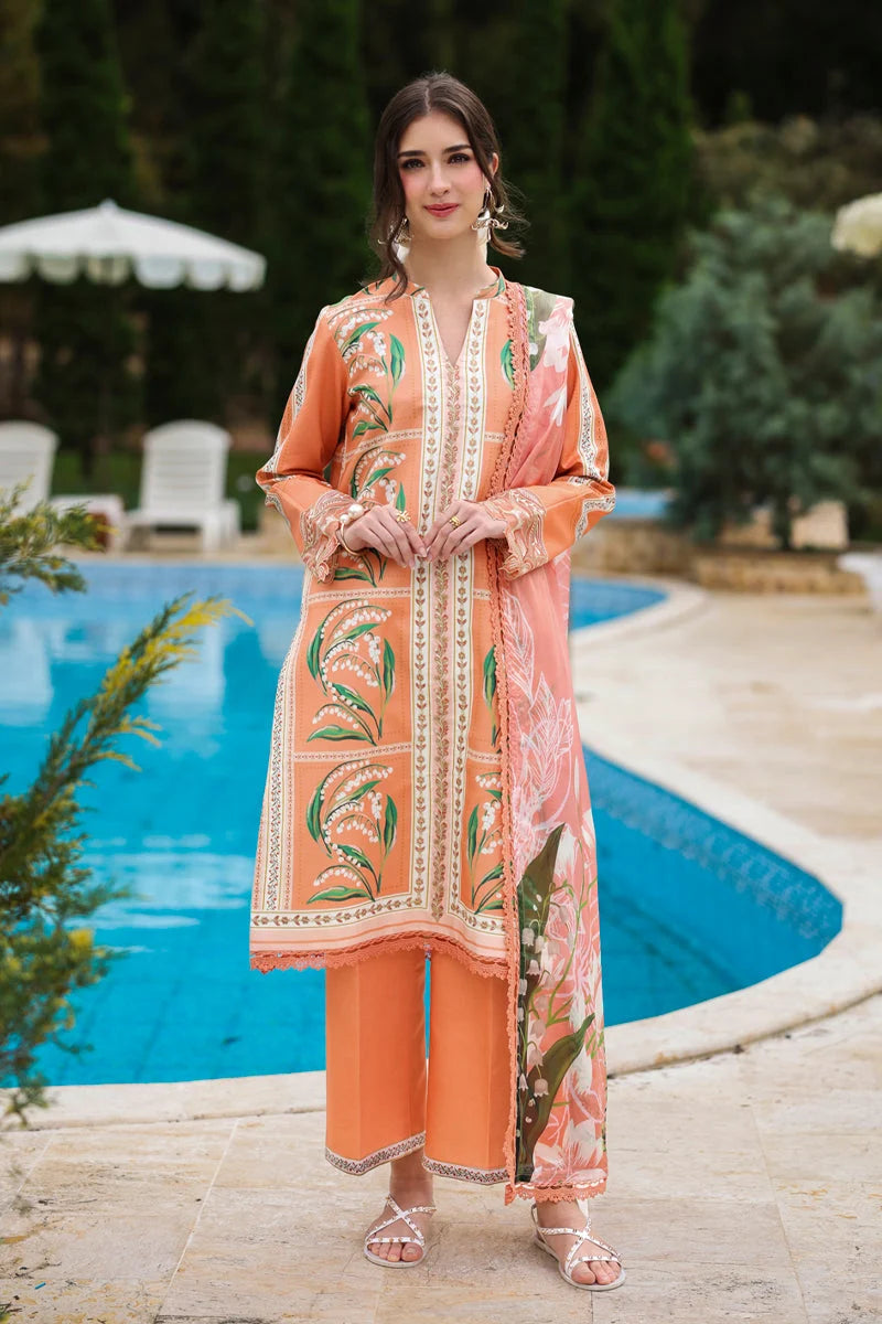 LifeStyle By Rang Rasiya Luxury Printed & Emb Lawn 3PC