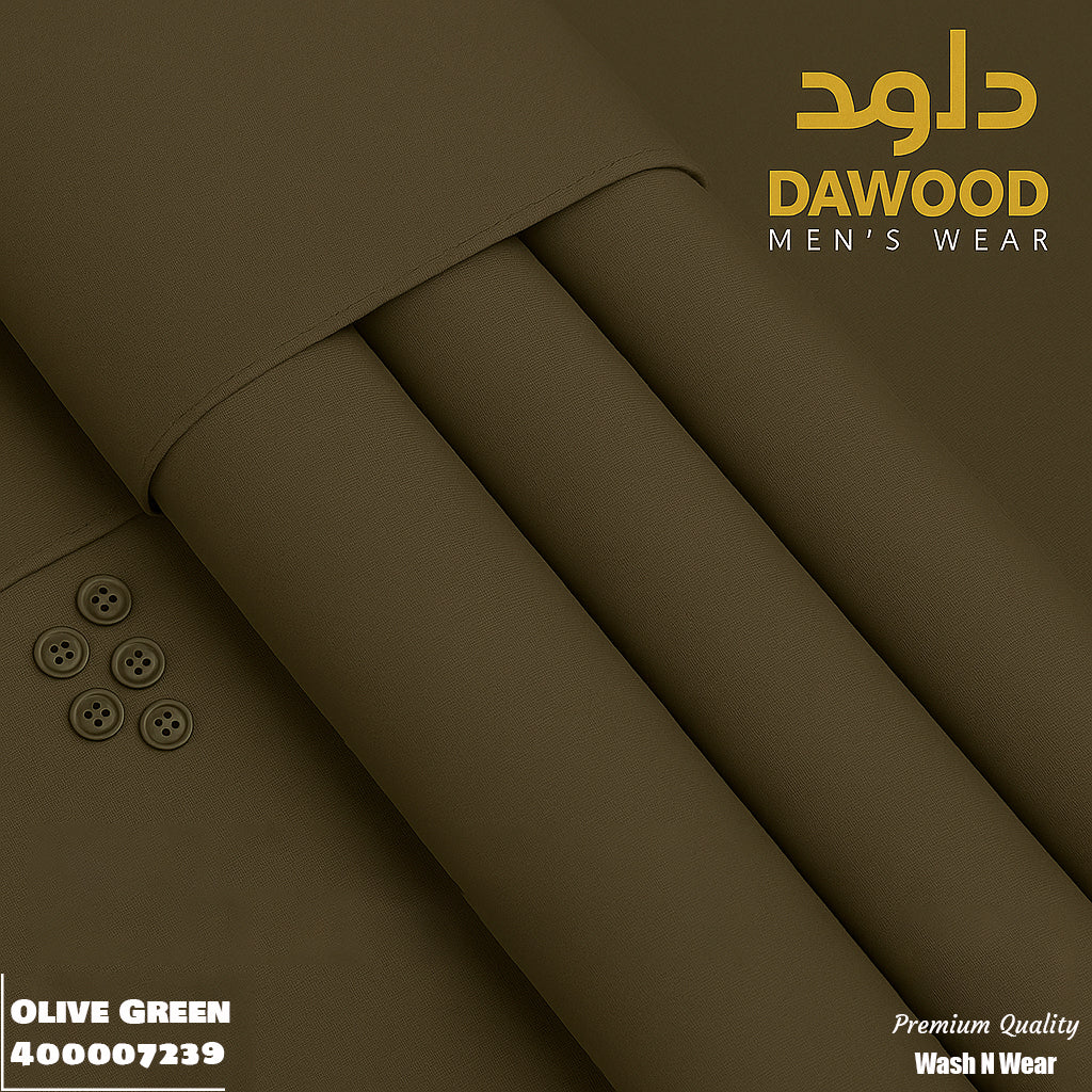 Dawood Men’s Wear – Olive Green