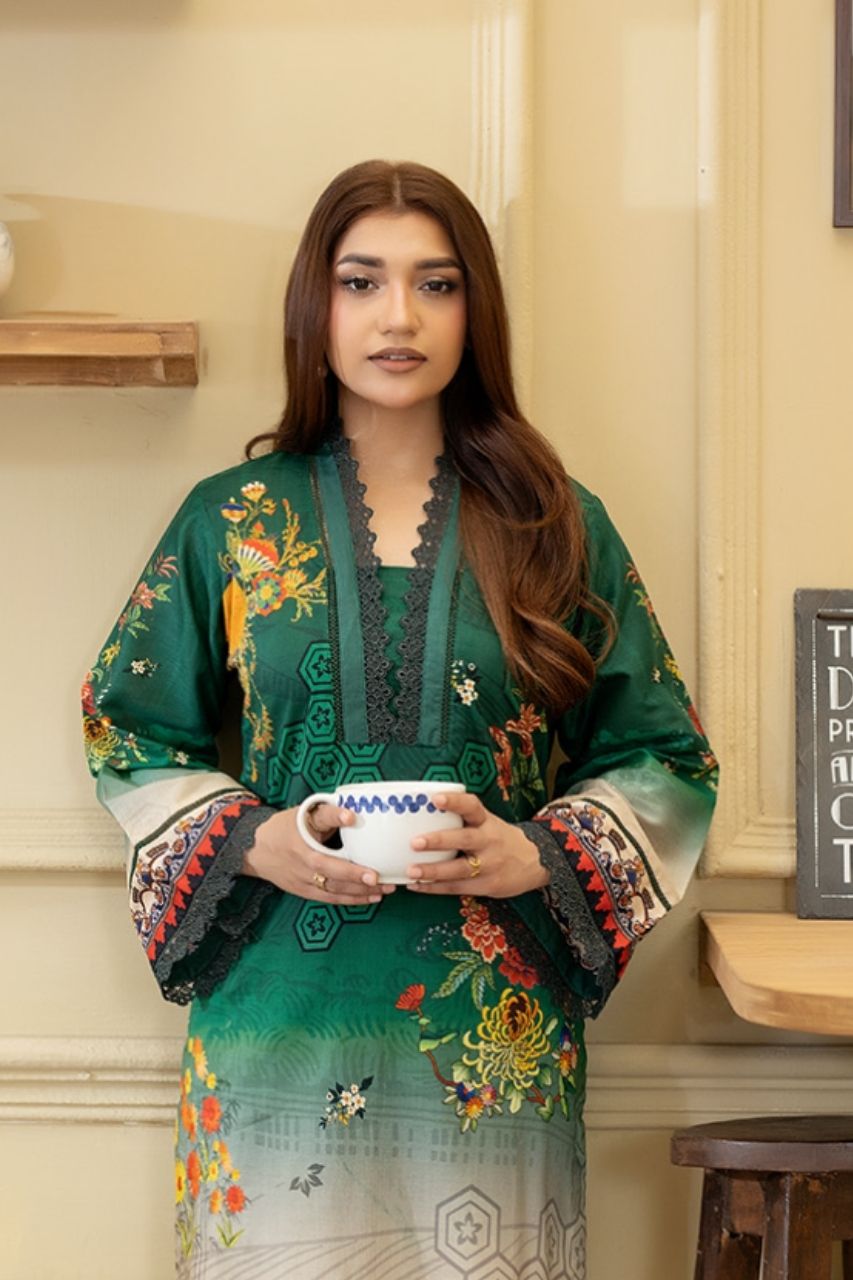 Parizad By Paltar Premium Printed Lawn 2PC