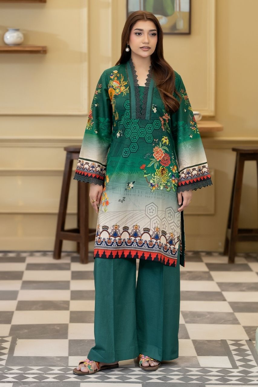 Parizad By Paltar Premium Printed Lawn 2PC