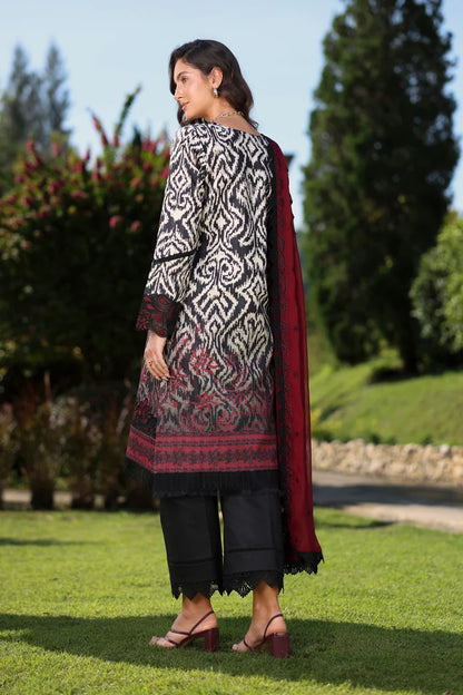 LifeStyle By Rang Rasiya Luxury Printed & Emb Lawn 3PC