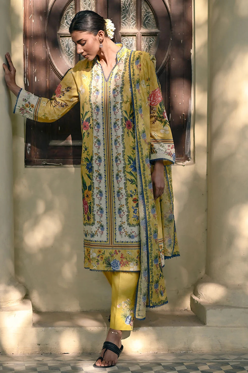 Gul Ahmed Digital Printed Lawn 3PC