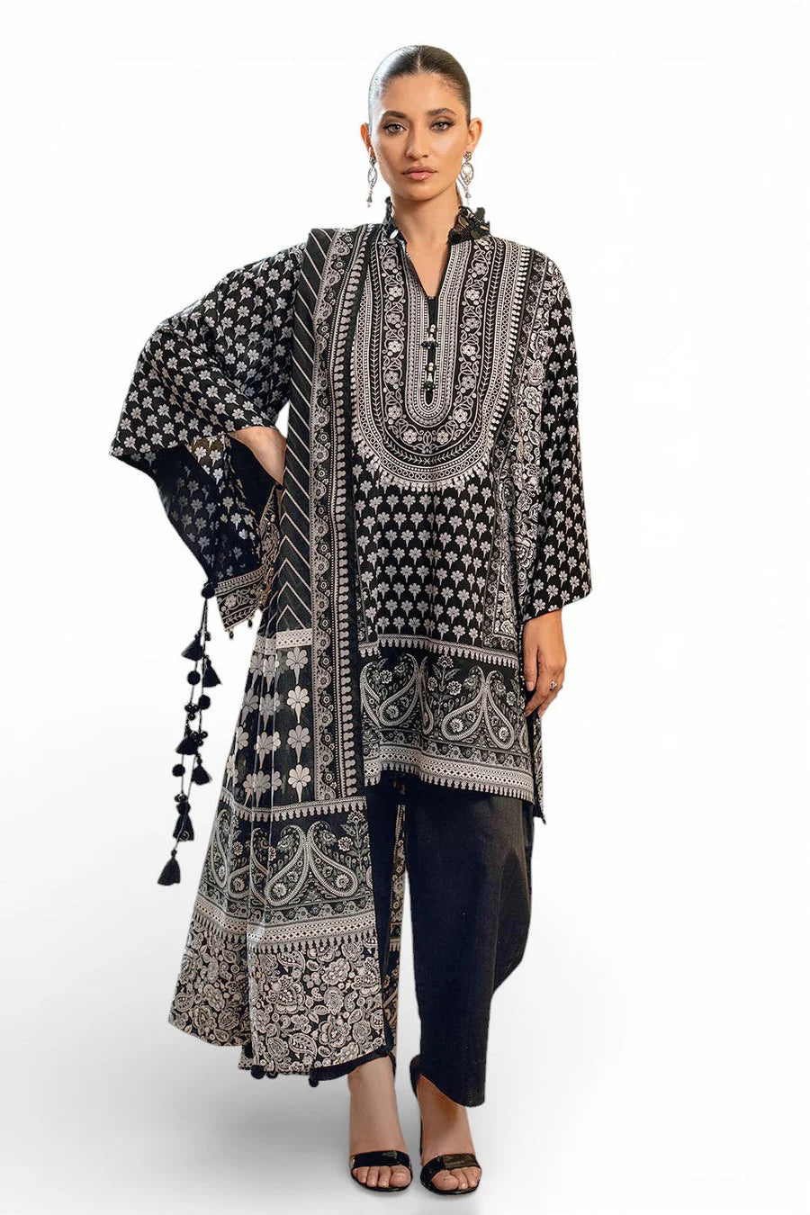 Gul Ahmed Digital Printed Lawn 3PC