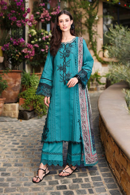 LifeStyle By Rang Rasiya Luxury Printed & Emb Lawn 3PC