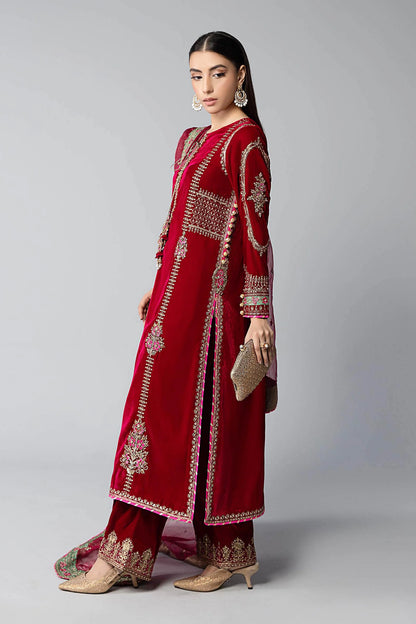 Maria B Sweet Velvet Embroidered 3PC