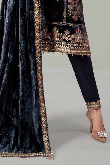 Maria B Sweet Velvet Embroidered 3PC