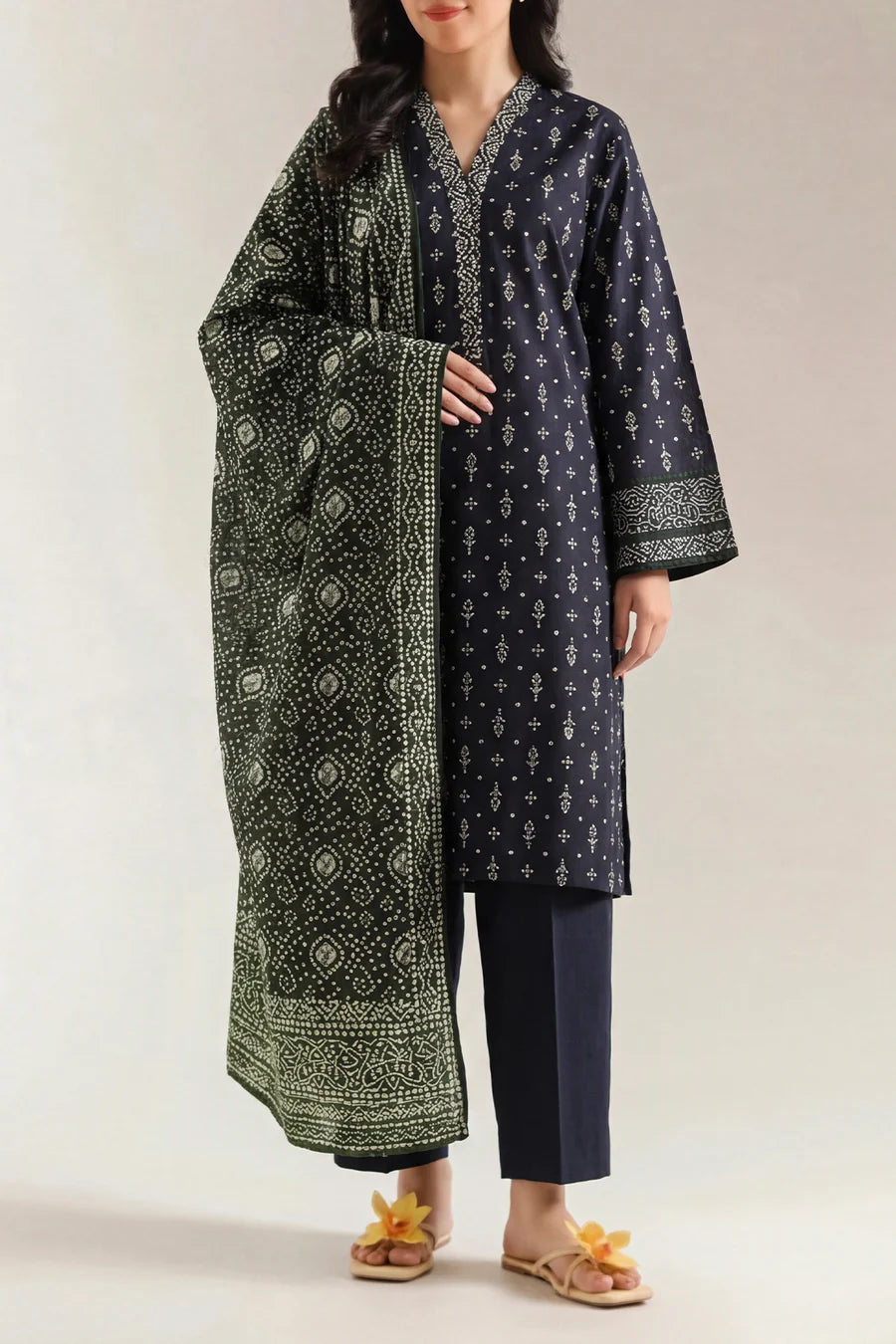 Saya Digital Printed Lawn 3PC