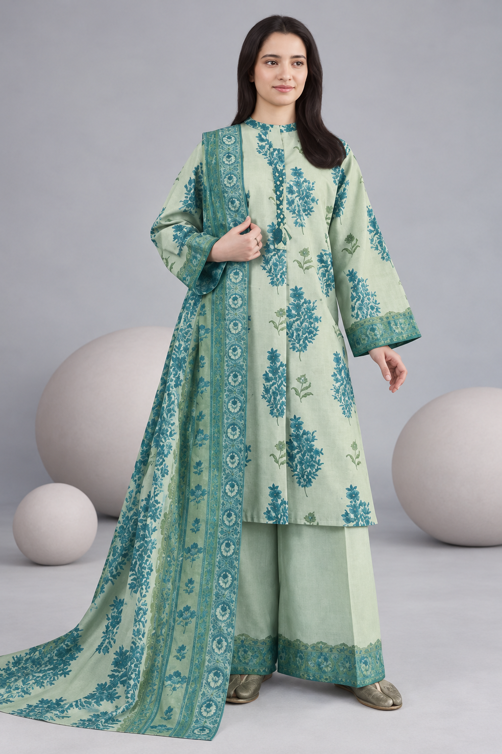 Nishat Winter 2026 Vol-02 Digital Printed Linen 3PC
