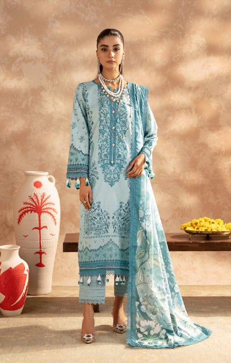 Mausummery Vol-3 Unstitched 3-Piece Digital Printed Eid Collection 2024