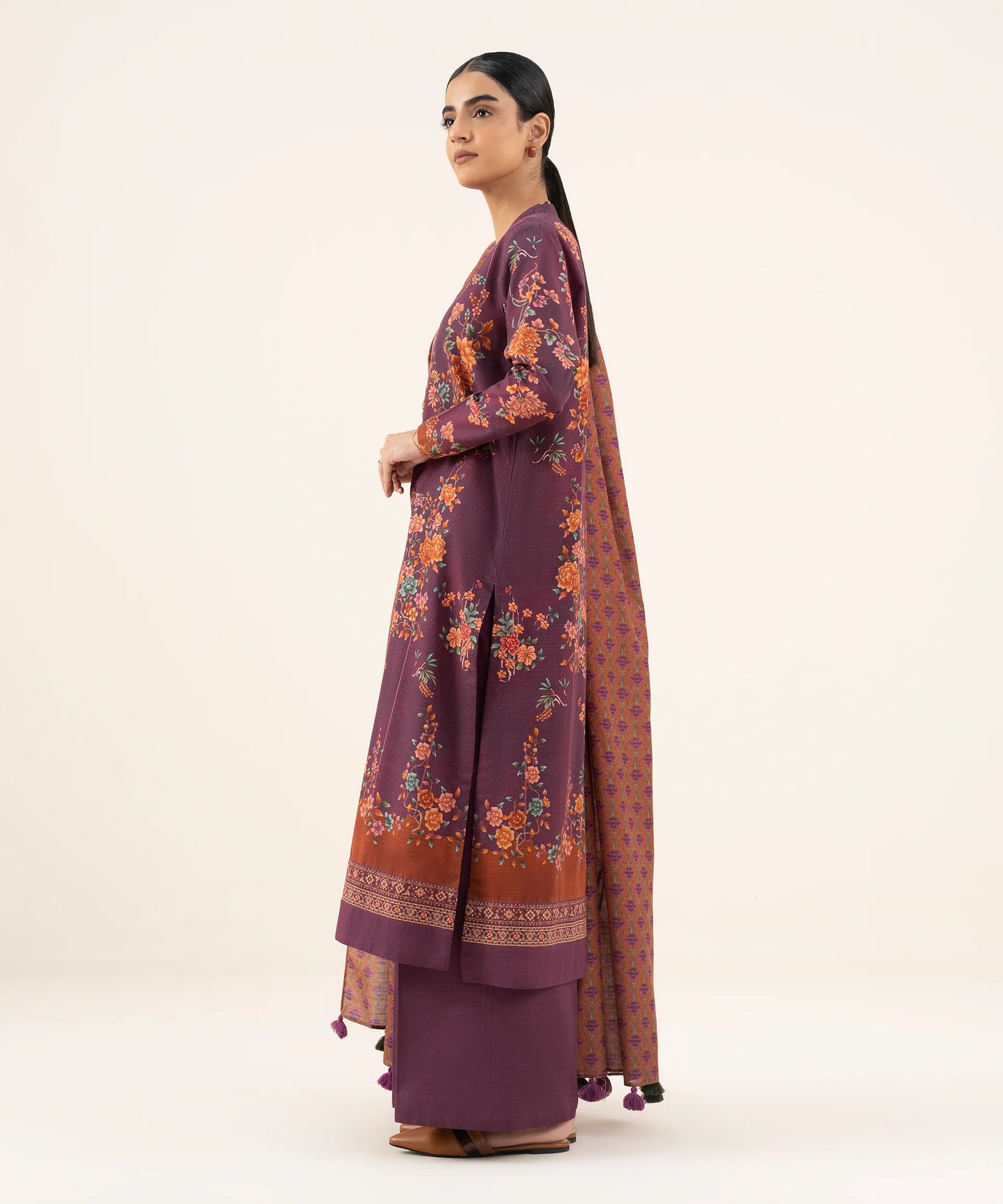 Sapphire Daily Printed Lawn 3PC