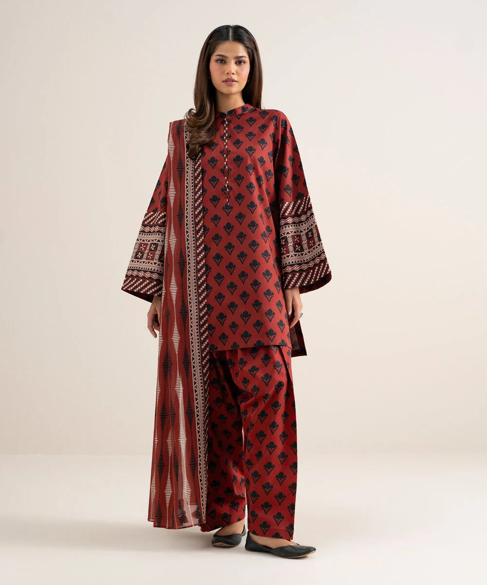 Day to Day By Sapphire Digital Printed Khaddar 3PC